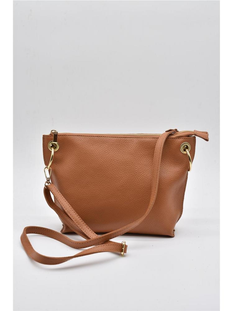 BOLSO PIEL AROS CAMEL2