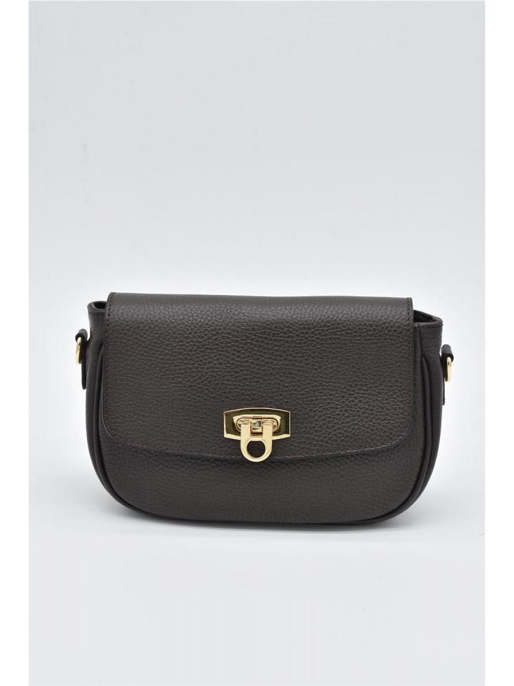 BOLSO PIEL NARA MARRON