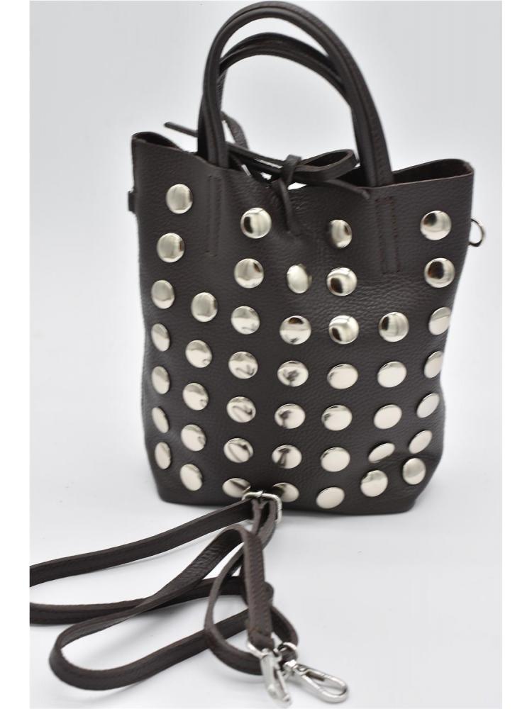 BOLSO PIEN TACHAS BEIGE 2