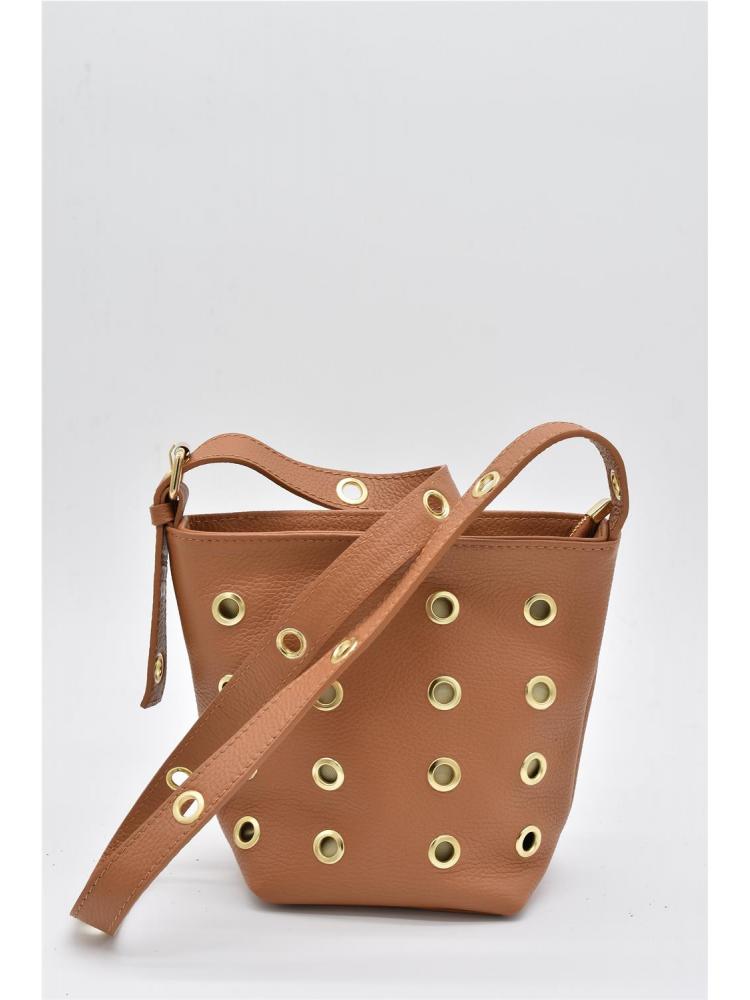 BOLSO PIEL TACHAS CAMEL2