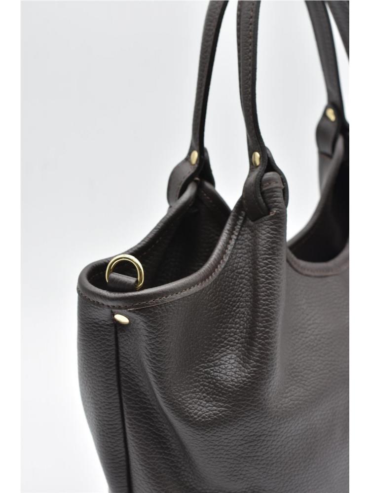 BOLSO PIEL MEDIO BEIGE 2