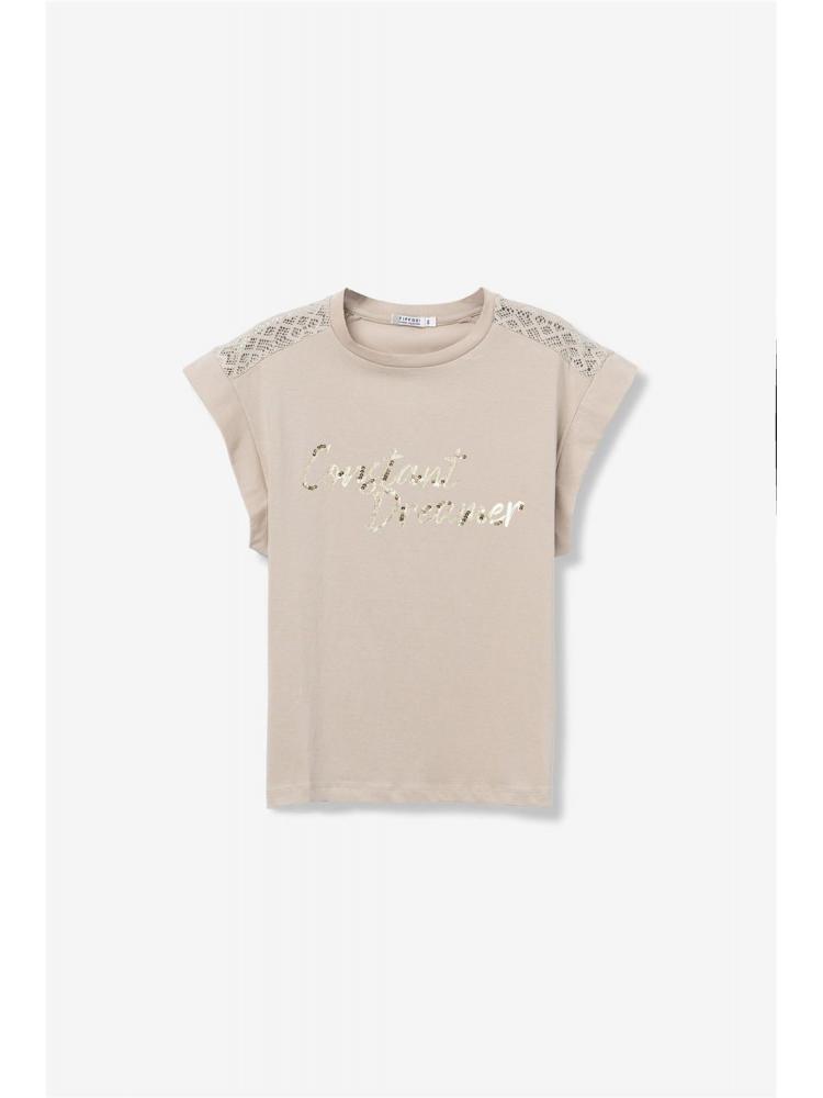 CAMISETA TIFFOSI HORSEA DORADO