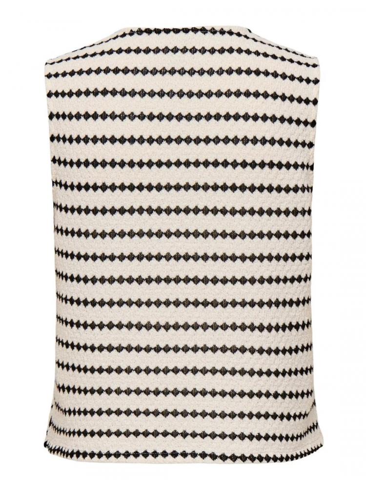 CHAQUETA ONLY LEVA BLANCO 2