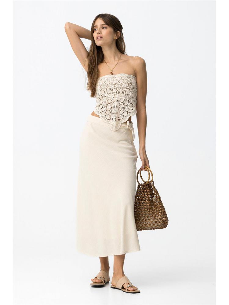 FALDA TIFFOSI TROPA-B BEIGE