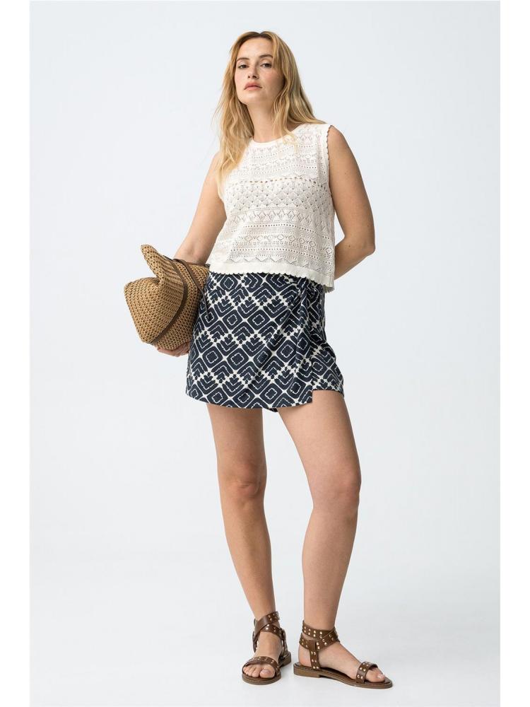 SHORT TIFFOSI EMMA NEGRO