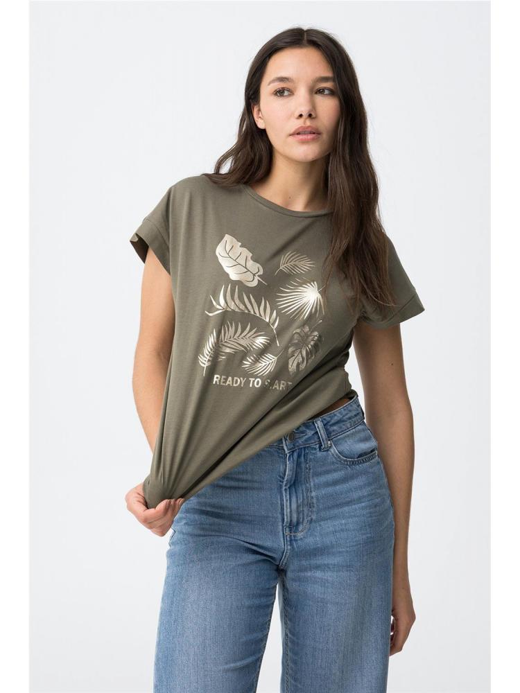 CAMISETA TIFFOSI KIKA VERDE