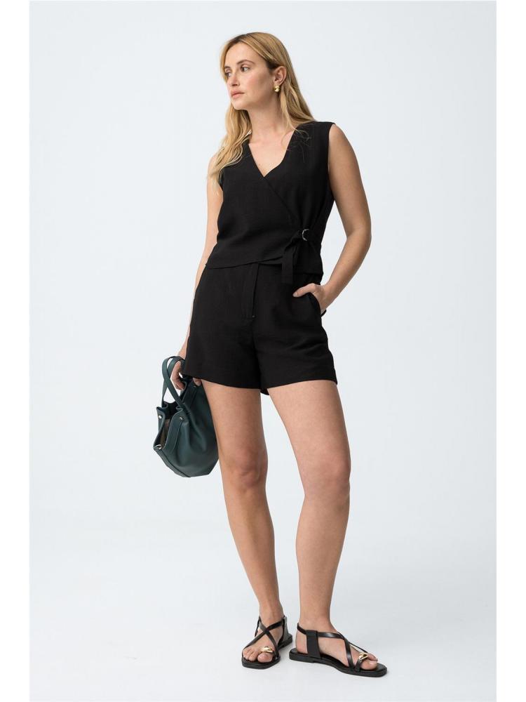 SHORT TIFFOSI KIM NEGRO
