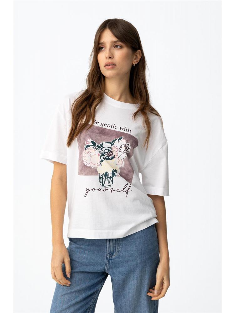 CAMISETA TIFFOSI SPOINK BLANCO