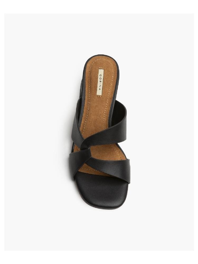 SANDALIA CORINA TACON NEGRO 2