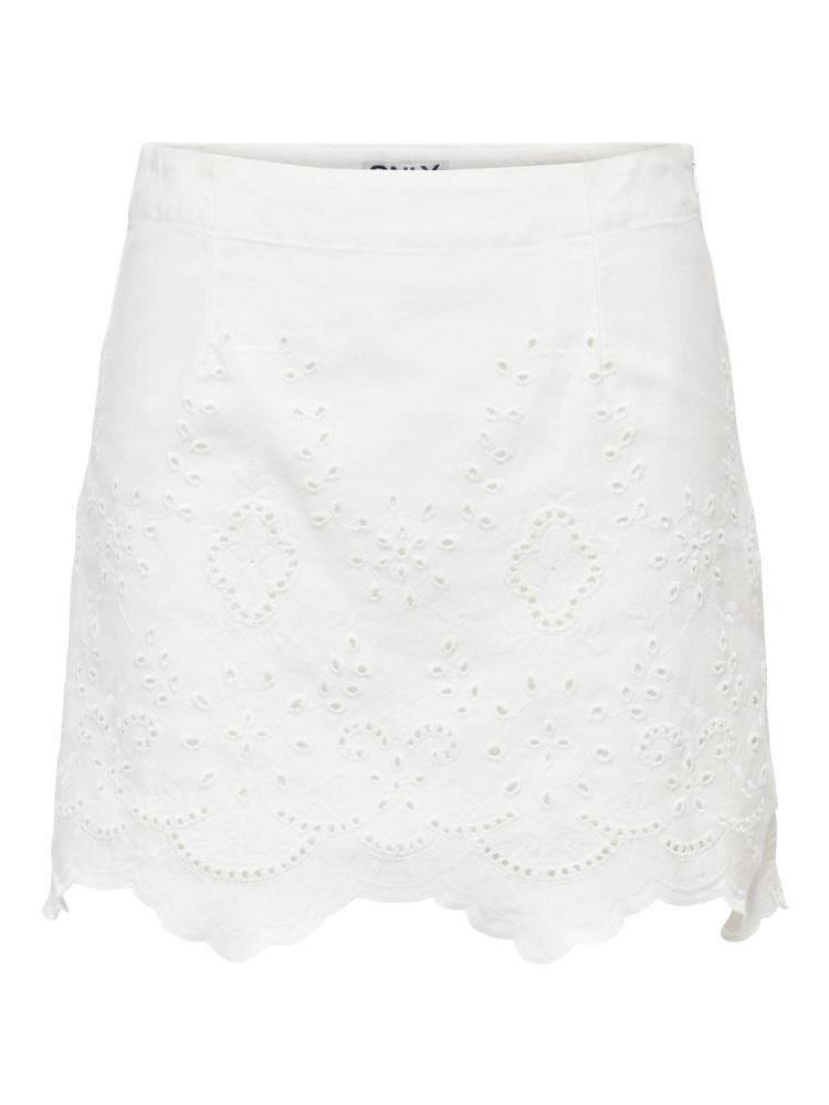 FALDA ONLY REYA BLANCO 2
