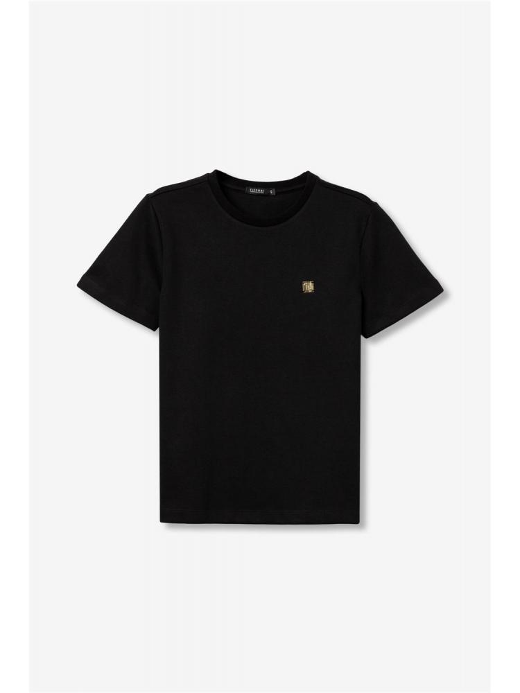 CAMISETA TIFFOSI KARIZ NEGRO 2