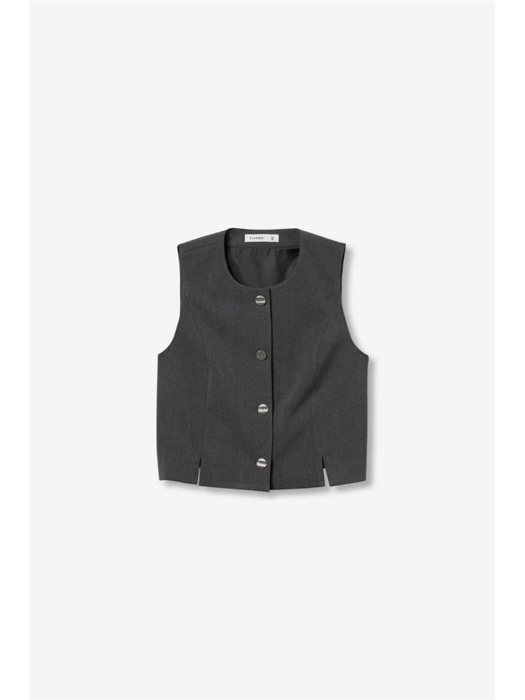 CHALECO TIFFOSI BROWN GRIS
