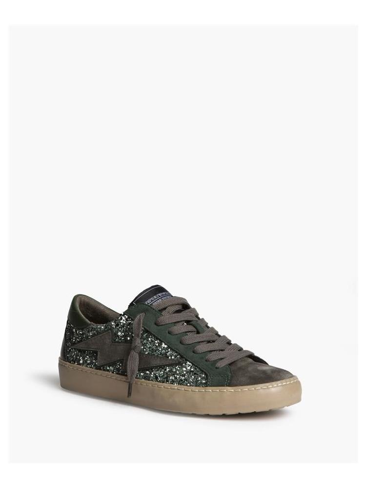 DEPORTIVA CORINA GLITTER VERDE 2
