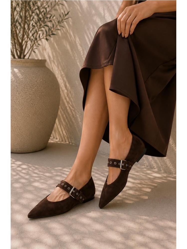 ZAPATO MARY JANE CORINA CAFE