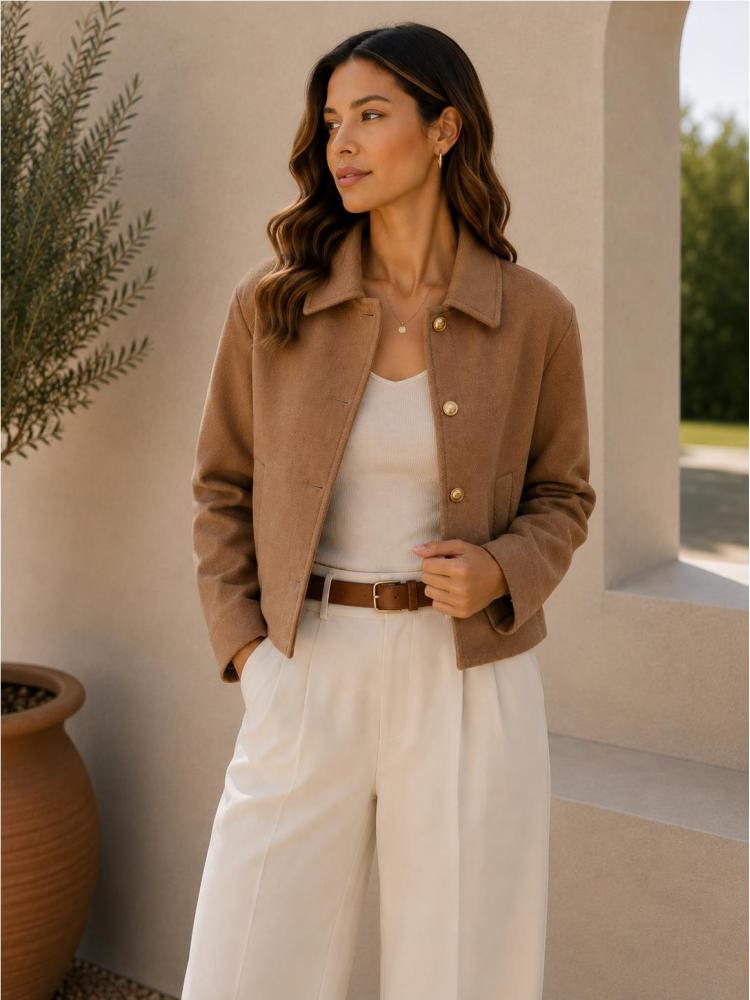 CHAQUETA TIFFOSI ADELINE CAMEL