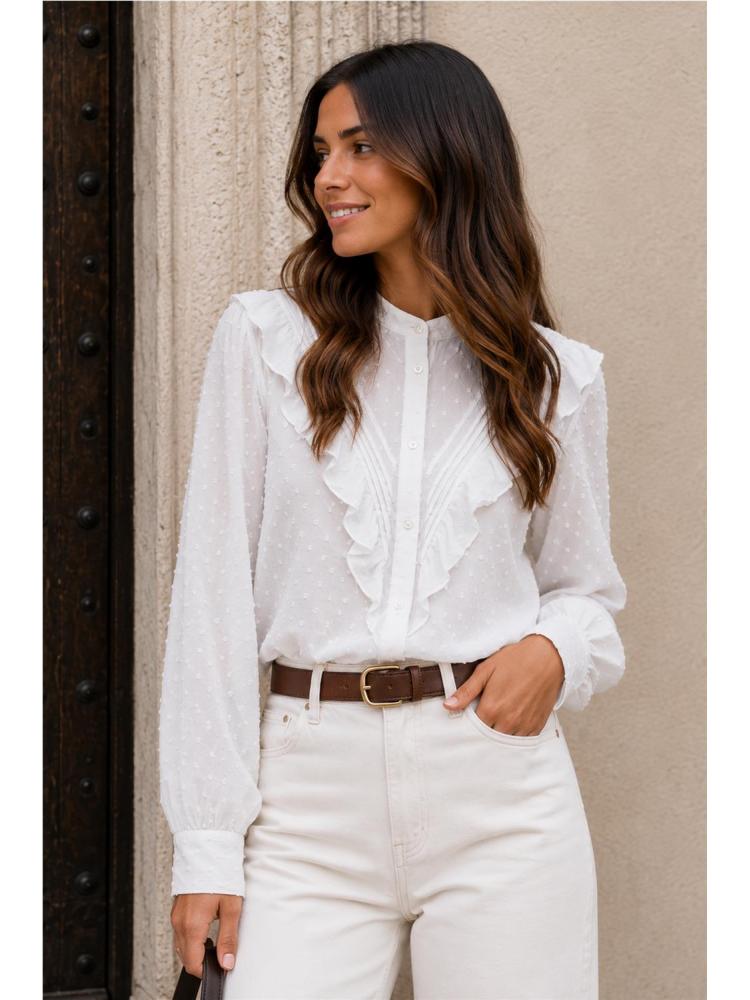 BLUSA TIFFOSI GRATO BLANC