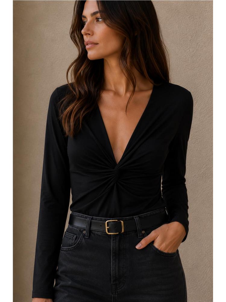 TOP TIFFOSI CHRISSY NEGRO
