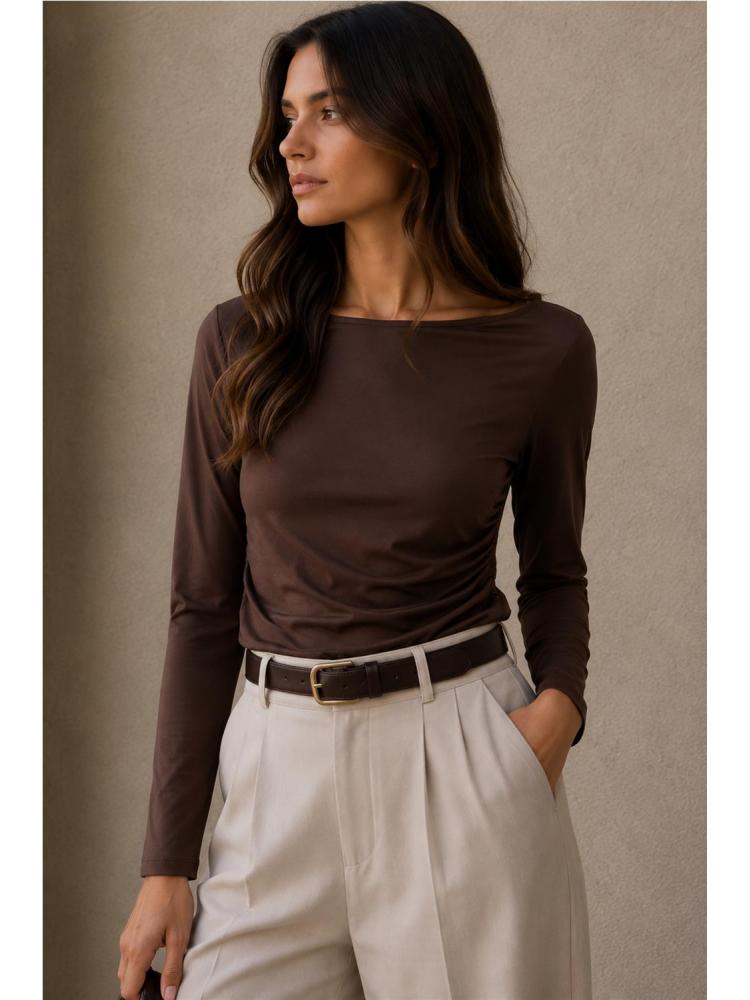 TOP TIFFOSI TEEDRA MARRON