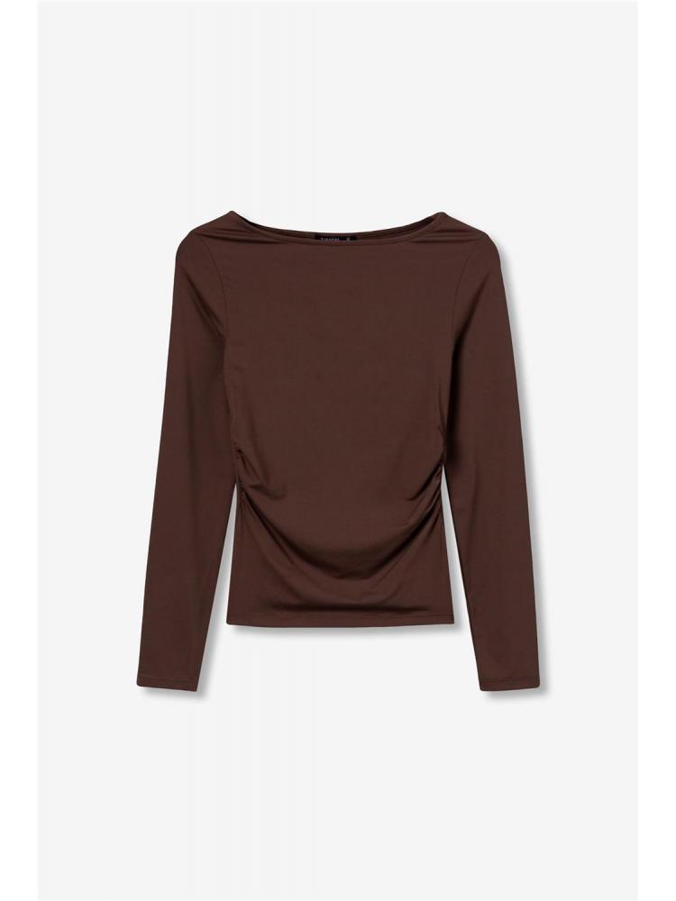 TOP TIFFOSI TEEDRA MARRON 2