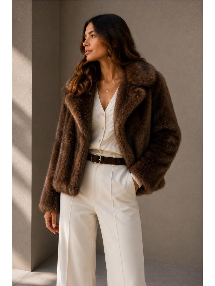 CHAQUETA PELO IRINA TIFFOSI...