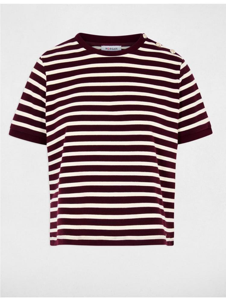 CAMISETA MORGAN DE TOI GRANATE 2