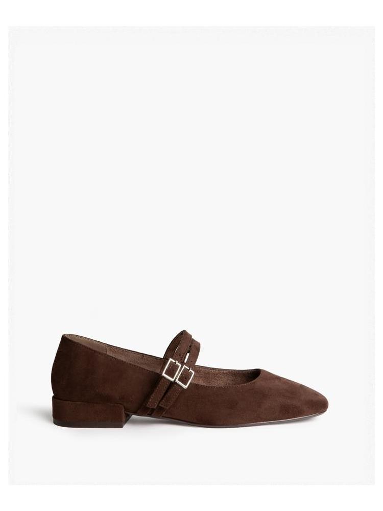 ZAPATO PLANO CORINA CAFE