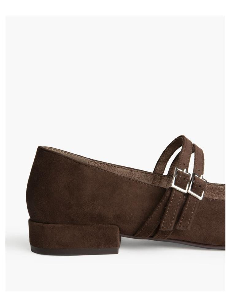 ZAPATO PLANO CORINA CAFE 2
