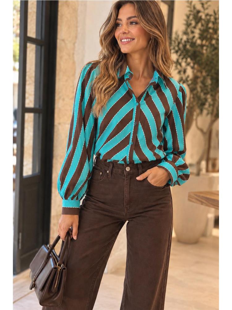 CAMISA RAYAS TOLA