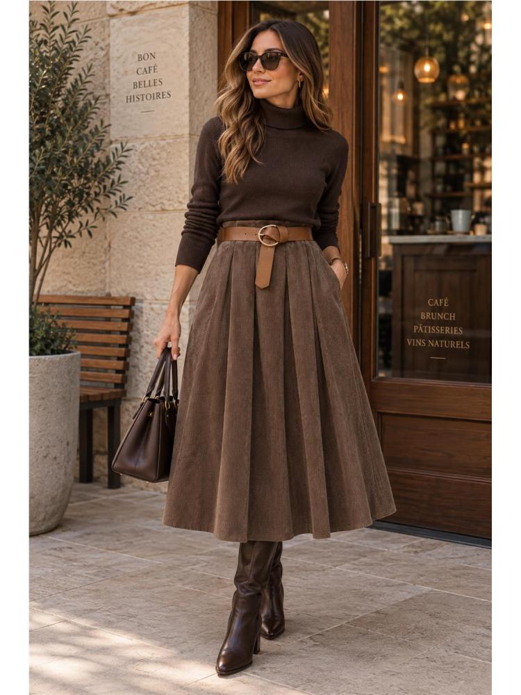 FALDA PANA BROWN