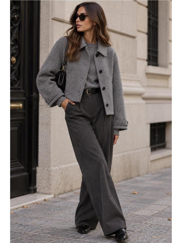 CHAQUETON TIFFOSI TRAMA GRIS