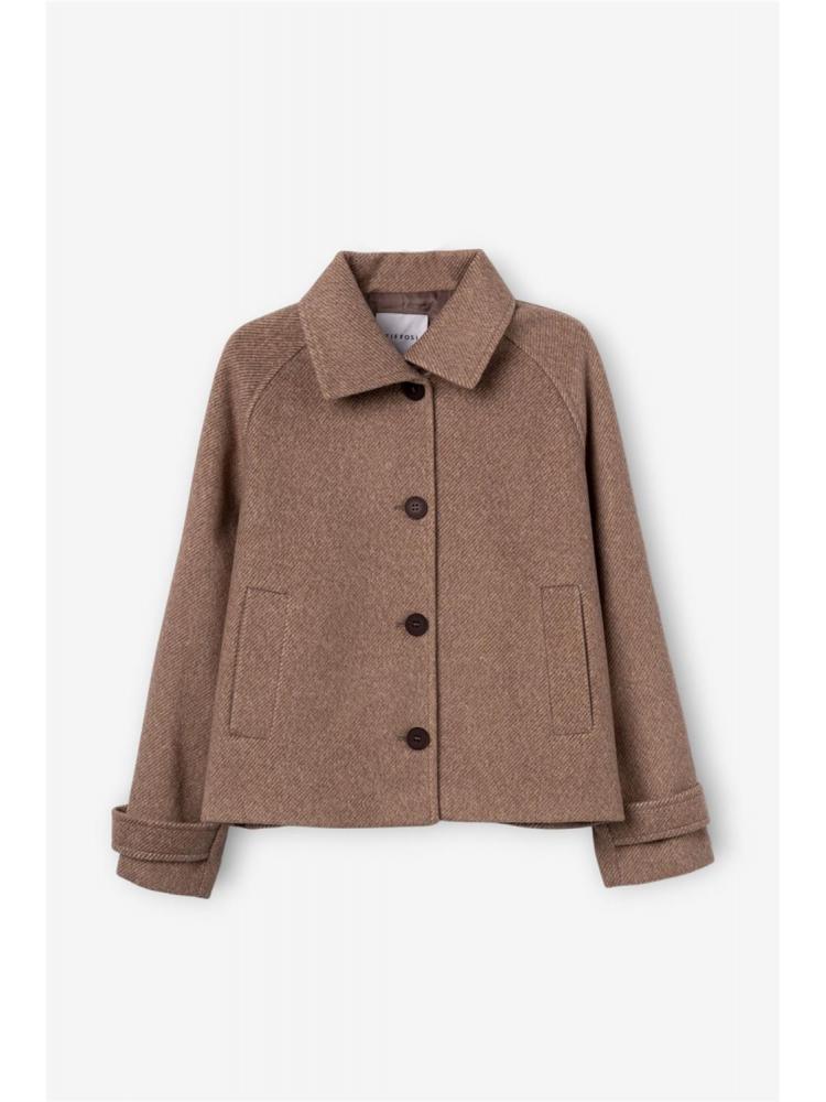CHAQUETON TIFFOSI TRAMA BEIGE 2