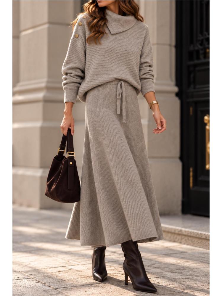 FALDA TIFFOSI MANHATTAN GRIS