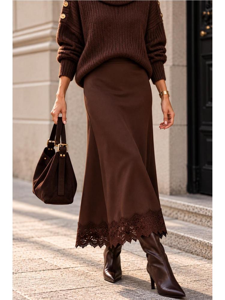 FALDA TIFFOSI CONRAD MARRON 2