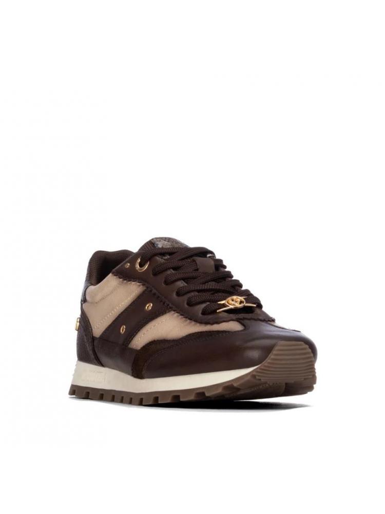 PLAYERA CARMELA TACHAS MARRON 2