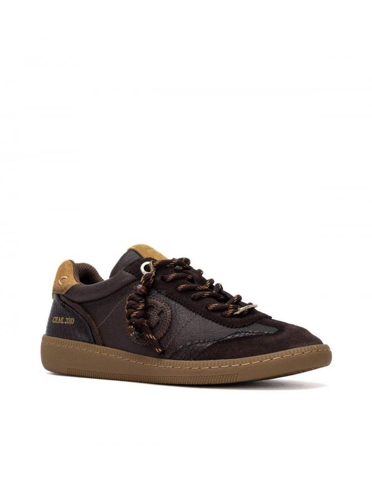 DEPORTIVA CARMELA PIEL MARRON 2