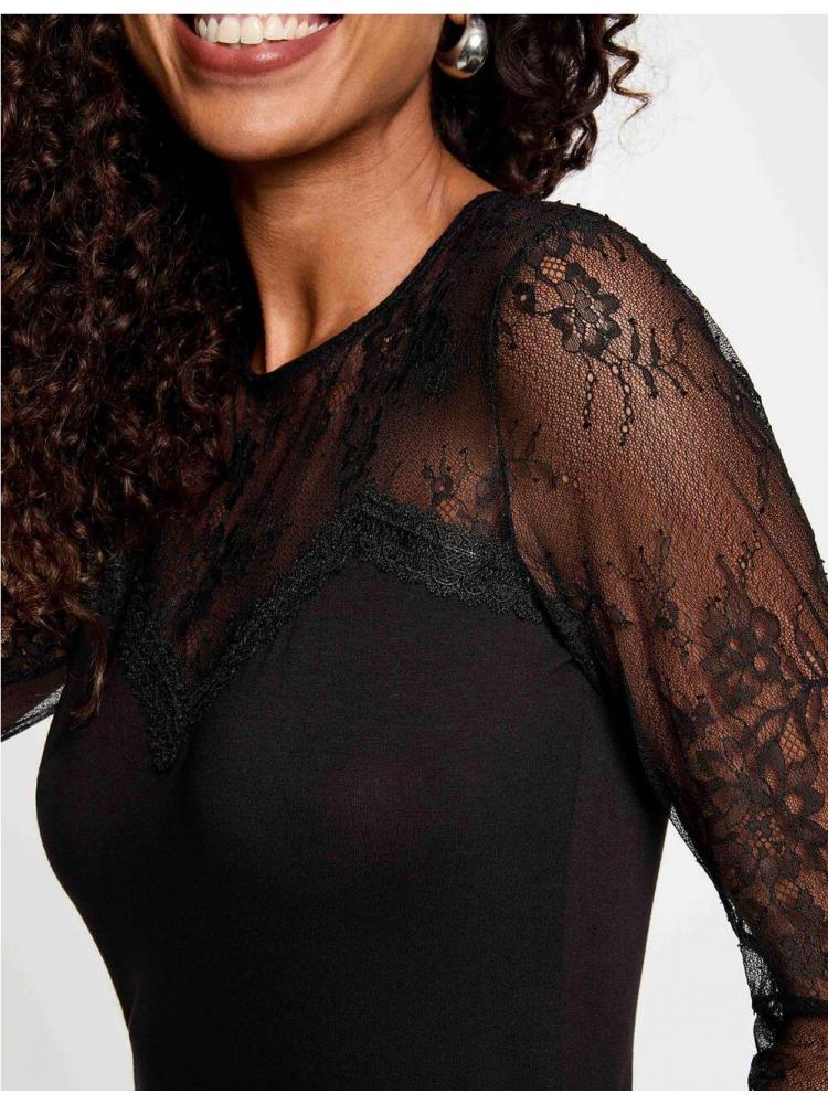 CAMISETA ENCAJE MORGAN DE TOI 2