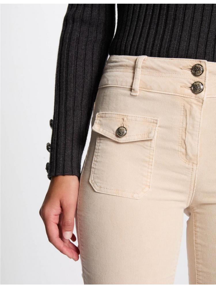 PANTALON MORGAN POLENO BEIGE 2