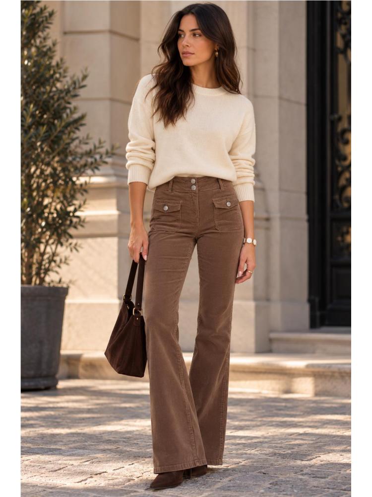 PANTALON MORGAN POLENO CAMEL