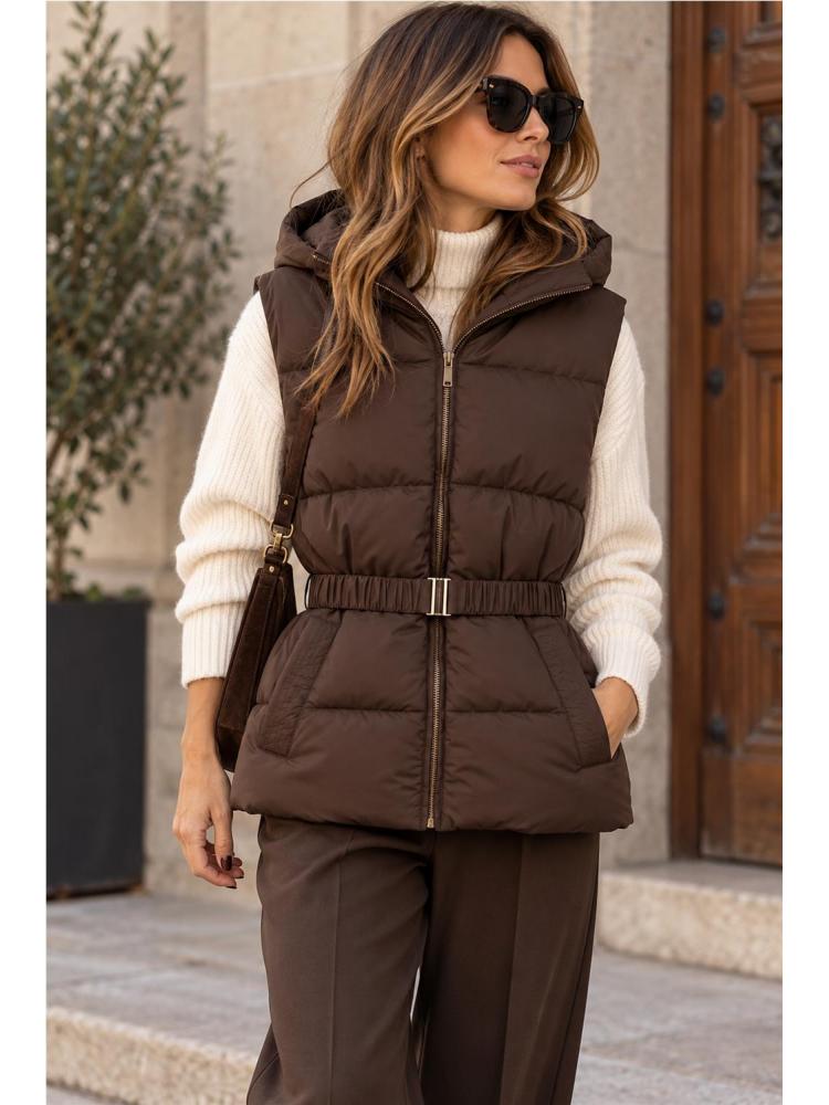 CHALECO TIFFOSI TITI MARRON