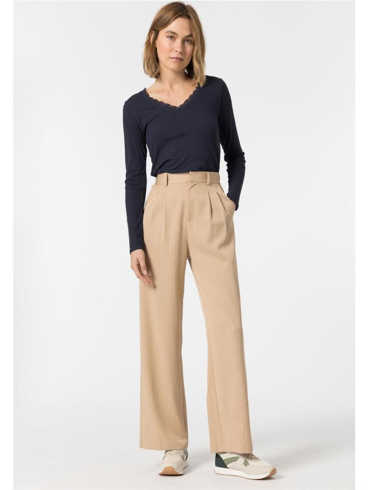 PANTALON CALLY LINEA CREMA