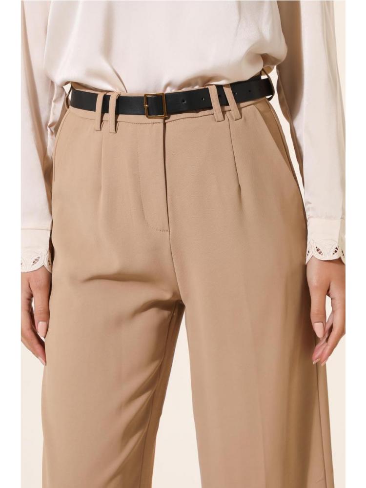 PANTALÓN TRAJE ANCHO CAMEL2 2