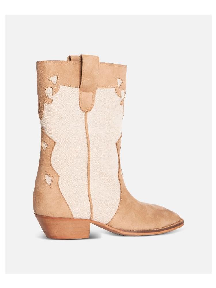 BOTA CORINA TELA CAMEL2 2
