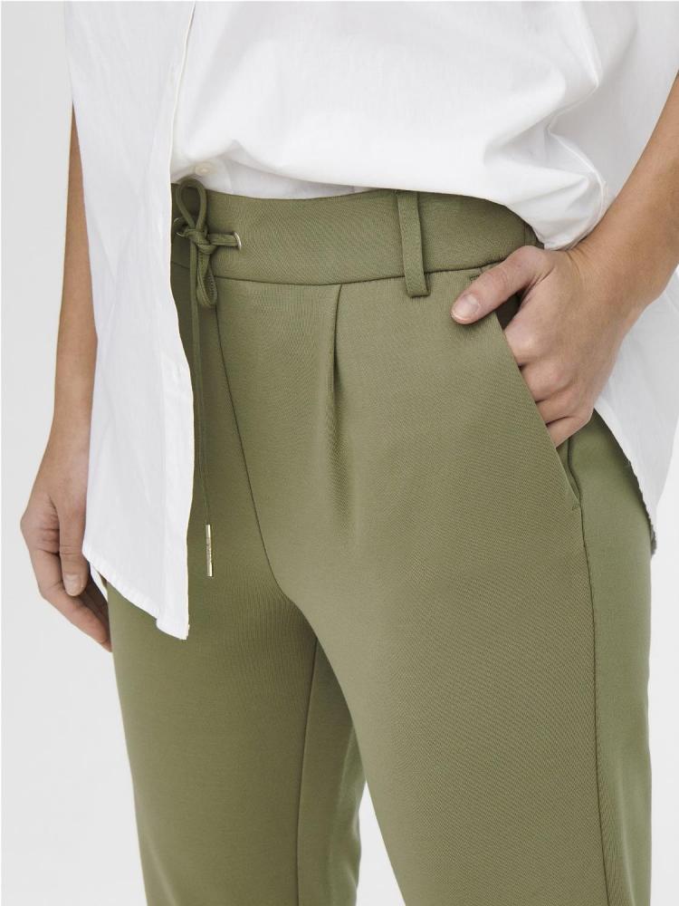 PANTALÓN ONLY POPTRASH VERDE 2