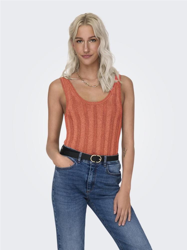 TOP JDY BEAUTY NARANJA