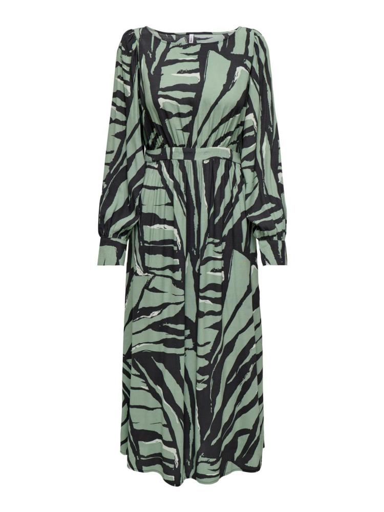 VESTIDO ONLY GIN KAKI