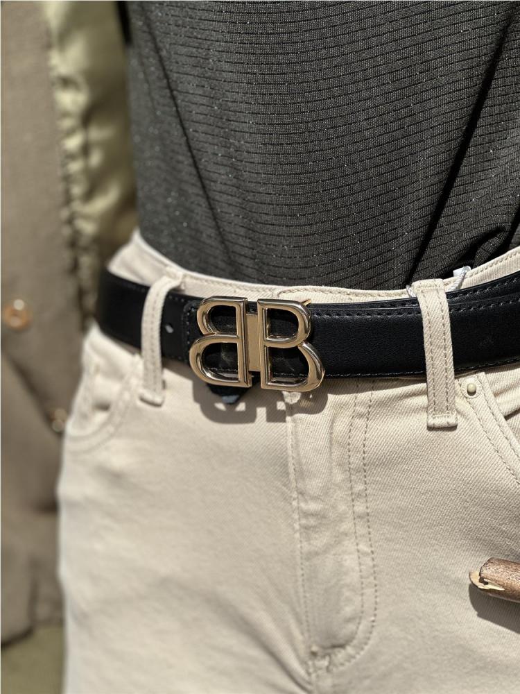 CINTURON PIEL REVERSIBLE NEGRO 2