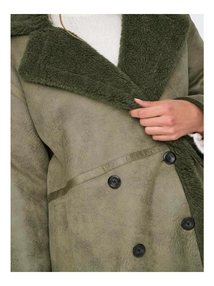 ABRIGO ONLY YLVA VERDE 2