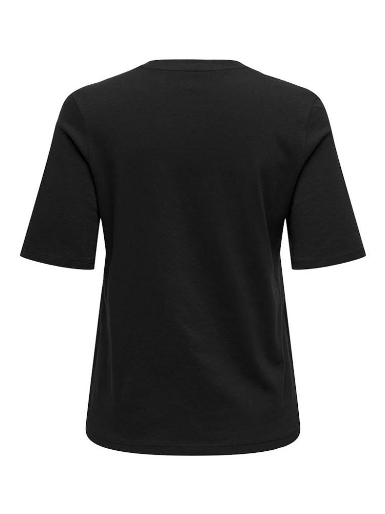 CAMISETA ONLY FIOLA NEGRO 2