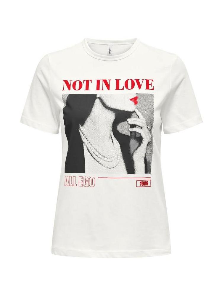 CAMISETA ONLY ALBA ROJOO 2