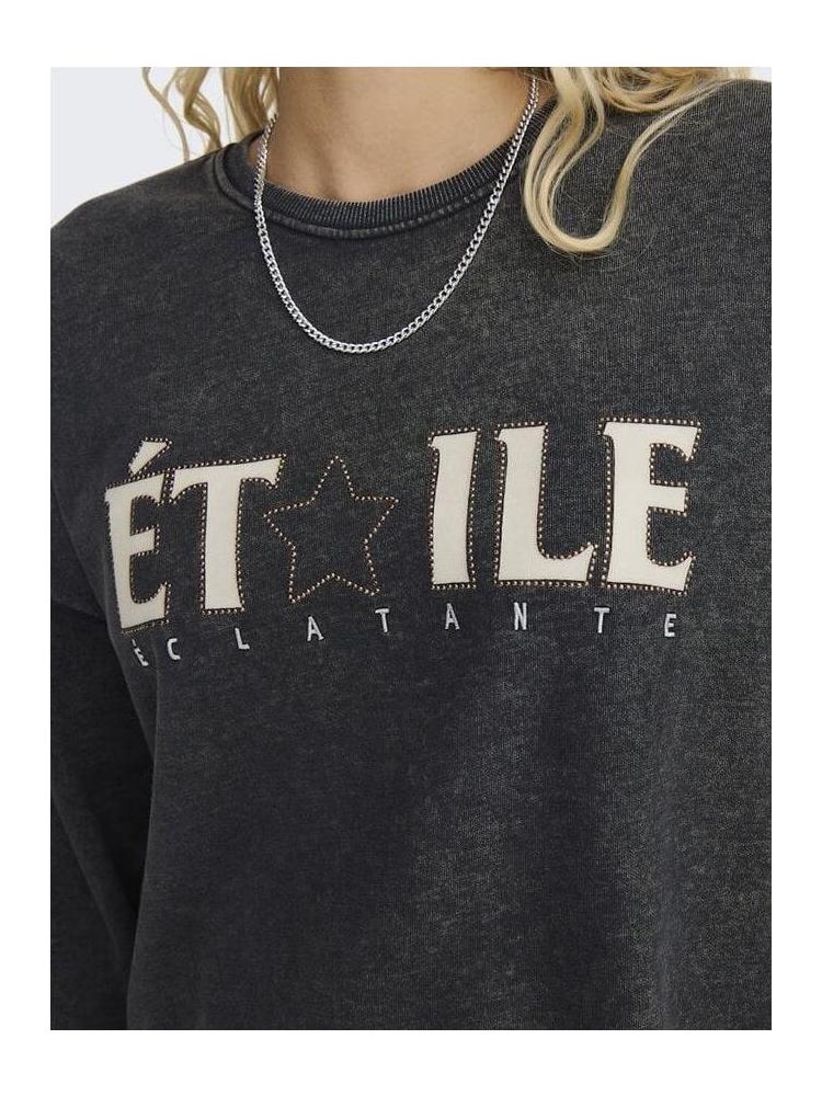 SUDADERA ONLY PENELOPE GRIS 2